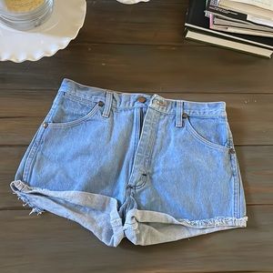 Wrangler jean shorts